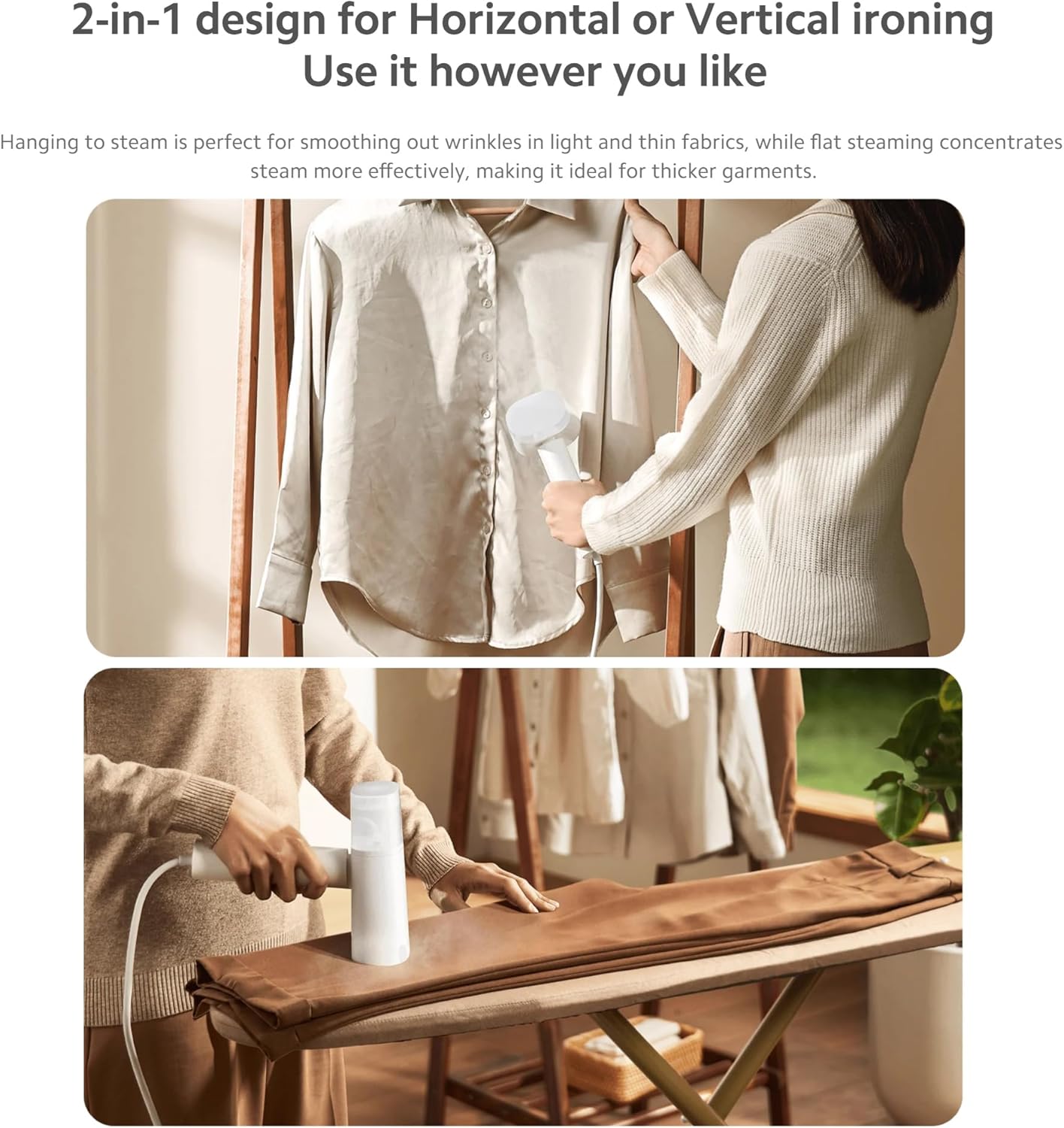 STEAMY FOLD (Home and Travel friendly Steamer)